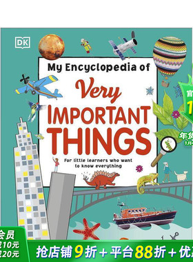 【预售】DK那些重要的事小百科 My Encyclopedia Of Very Important Things 英文小说故事 英语拓展阅读进口书