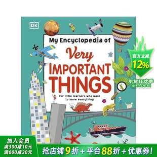 【预售】DK那些重要的事小百科 My Encyclopedia Of Very Important Things 英文小说故事 英语拓展阅读进口书