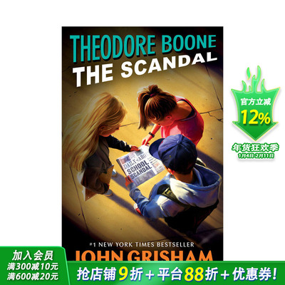 【现货】Theo Boone 6 Scandal西奥·布恩的丑闻 英文原版儿童故事阅读【善优童书】