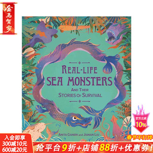 【现货】真实的海怪及其生存故事 Real-life Sea Monsters and their Stories of Survival 12岁+英文小说科普英语拓展阅读进口书