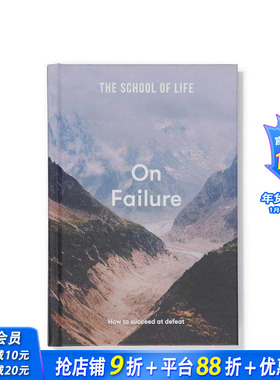 【预售】论失败 The School of Life: On Failure 原版英文生活综合 正版进口书