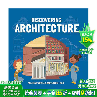【现货】探索建筑 Discovering Architecture 艺术启蒙建筑欣赏入门 英文儿童绘本进口书