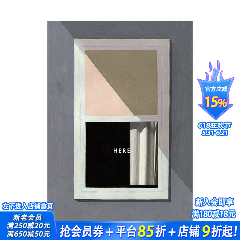 【现货】&ldquo;漫画中的奥斯卡&rdquo;法国安古兰漫画大奖 在这里Here 英文原版漫画绘本 房间背后的含义 空间故事
