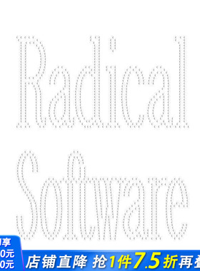 【预售】激进软件：女性、艺术与计算 Radical Software: Women， Art & Computing 原版英文艺术画册画集 正版进口书