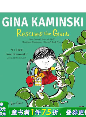 【预售】吉娜卡明斯基勇救人 Gina Kaminski Rescues the Giant 英文儿童插画故事绘本 进口童书