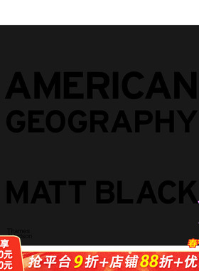 【预售】马格南摄影师马特·布莱克Matt Black 破碎的美国梦 American Geography:A Reckoning with a Dream 英文原版进口画册