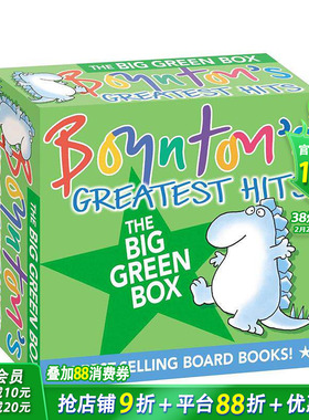 【预售】Boynton’s Greatest Hits 绿盒子套装 博因顿力作 英文儿童故事【善优童书】