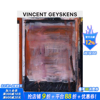 【现货】森特·盖斯肯斯艺术作品集 Vincent Geyskens 当代绘画风格探索 耶鲁大学出版社 英文原版进口画集画册