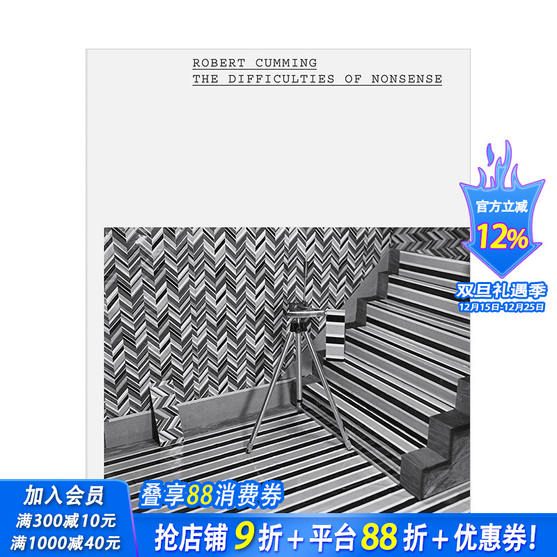 【现货】艺术家罗伯特·卡明：胡扯的困难 Robert Cumming: The Difficulties of Nonsense 英文原版进口画册