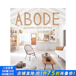 生活 进口图书 正版 Less 预售 住处：精打细算 原版 Thoughtful Abode 饰 Living 英文室内设计装 with