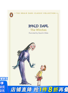 【预售】【罗尔德·达尔经典收藏】女巫 【Roald Dahl Classic Collection】The Witches 原版英文文学小说 正版进口书