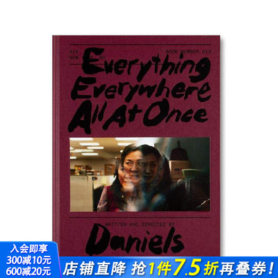 【预售】【A24电影剧本集】瞬息全宇宙 Everything Everywhere All at Once Screenplay Book 奥斯卡金像奖 原版英文正版进口书