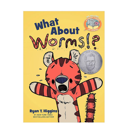 【现货】虫子怎么了！？ What about Worms!? 趣味故事绘本 Mo Willems儿童读物专家 英文原版 西奥多苏斯盖泽尔荣誉奖得主
