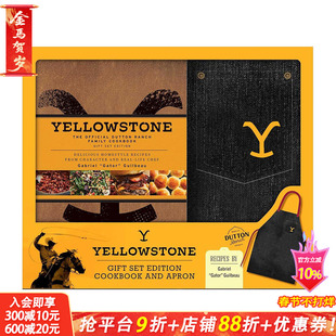 【现货】黄石公园:达顿牧场官方家庭食谱礼品套装 Yellowstone 原版英文餐饮生活美食 正版进口书籍画册 善优图书