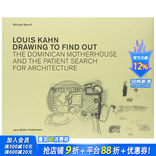 【现货】英文原版 路易斯·卡恩:绘图中的发现 Louis Kahn: Drawing to Find Out 建筑设计 正版进口书籍 善优图书