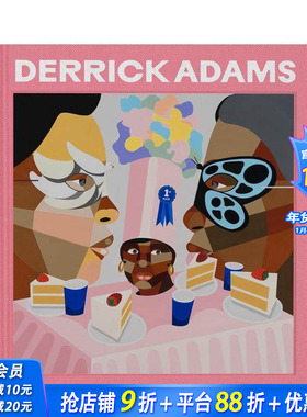 【预售】德里克·亚当斯 Derrick Adams 原版英文艺术画册画集 绘画雕塑拼贴表演多媒介艺术 正版进口书