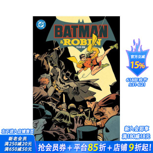 【现货】DC漫画 蝙蝠侠与罗宾：苐一年 Batman and Robin: Year One 原版英文漫画书 正版进口书