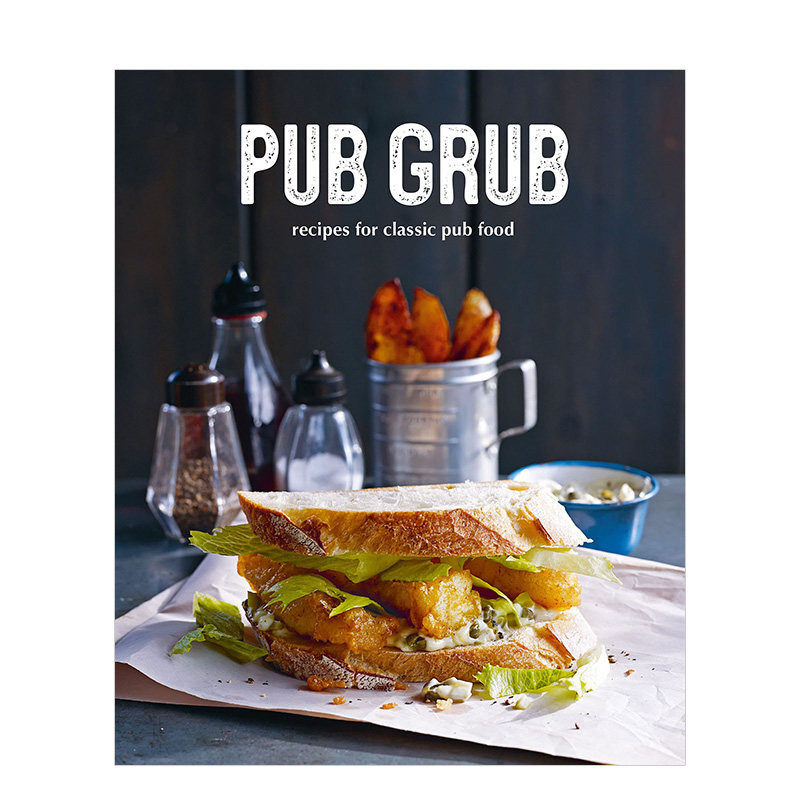 【预售】Pub Grub酒吧美食 精酿夜店清吧创意料理小吃拼盘 英文原版进口餐饮食谱菜谱 外国创意料理指南 图书
