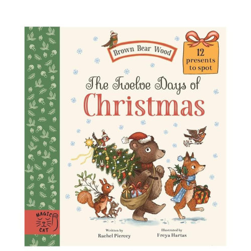【现货】【棕熊森林】寻找12件圣诞礼物The Twelve Days of Christmas 圣诞节故事图画书Freya Hartas 儿童绘本 英文原版 进口图书