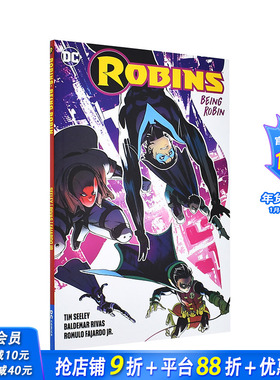 【预售】英文漫画 罗宾：成为罗宾 Robins: Being Robin 图像小说 正版进口书籍 DC comic 善优图书