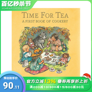 Shirley Tea Book 书 现货 First 儿童绘本 英文原版 茶点时间：初本关于烹饪 趣味烹饪入门 Time Cookery for Hughes