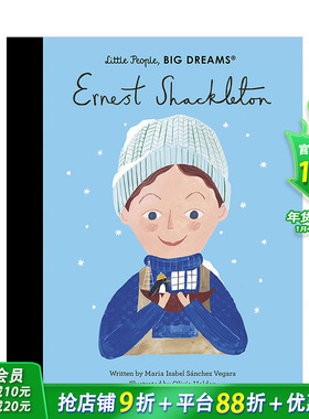 【现货】【小人物大梦想】Ernest Shackleton欧内斯特·沙克尔顿南*探险家 英文原版绘本【善优童书】
