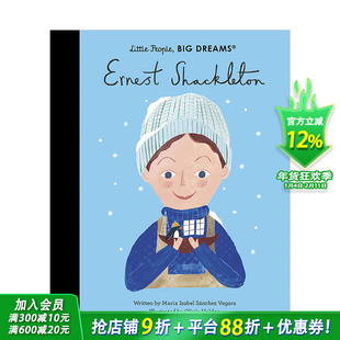 【现货】【小人物大梦想】Ernest Shackleton欧内斯特·沙克尔顿南*探险家 英文原版绘本【善优童书】