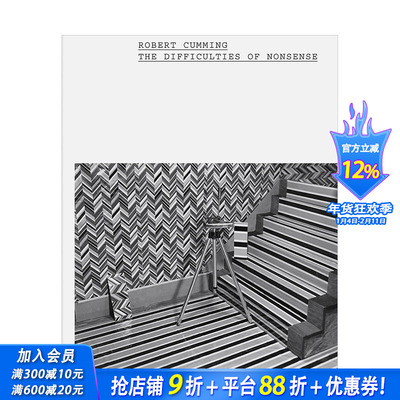 【现货】艺术家罗伯特·卡明：胡扯的困难 Robert Cumming: The Difficulties of Nonsense 英文原版进口画册