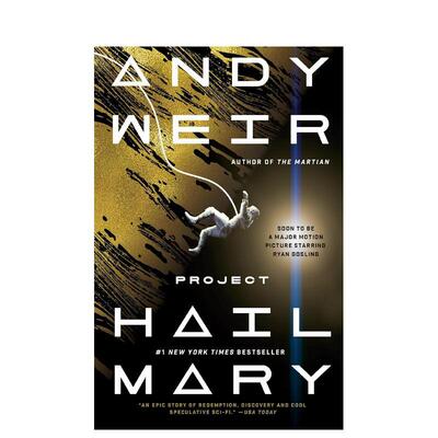 【预售】挽救计划（平装） Project Hail Mary 原版英文文学小说 火星救援作者Andy Weir 科幻小说 正版进口书