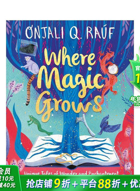 【现货】魔法发生的地方 Where Magic Grows 12岁+英文小说故事文学 英语拓展阅读进口书