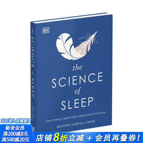 【现货】DK百科 睡眠科学The Science of Sleep 解决失眠解释大脑潜意识奥秘人体百科科普图册图集 英文原版 图书
