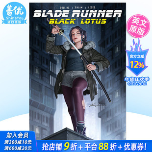 【预售】英文漫画 银翼杀手黑莲花:离开洛城 Blade Runner Black Lotus: Leaving L.A. 原版进口书籍 Titan Books 善优图书