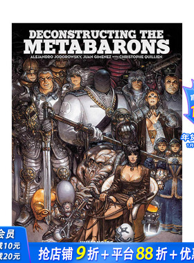 【预售】解构合金男爵 Deconstructing The Metabarons 欧美漫画 英文原版正版进口书籍 善优图书