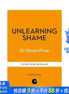 【预售】忘却羞耻感 Unlearning Shame 原版英文心灵励志 正版进口图书