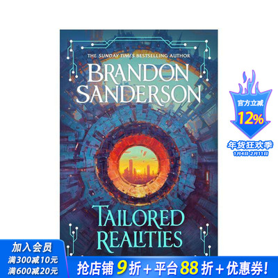 【预售】定制现实：奇幻界作家Brandon Sanderson全新短篇故事集（精装） Tailored Realities 原版英文文学小说 正版进口书