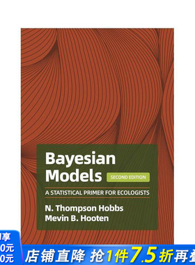 【预售】贝叶斯模型导论:生态学家统计入门 Bayesian Models 原版英文社会科学 正版进口书