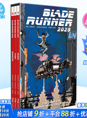 【现货】英文漫画 银翼杀手 2029 1-3盒装 Blade Runner 2029 1-3 图像小说 正版进口书籍 Titan Books 善优图书
