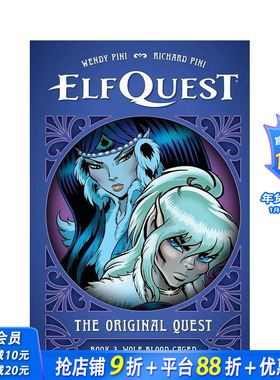 【预售】精灵之旅：原始冒险 卷3——困狼 ElfQuest:The Original Quest英文漫画正版进口书 美国漫画里程碑 女性创作40年奇幻史