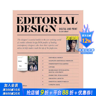 【预售】编辑设计（第三版）：数字与印刷 Editorial Design Third Edition: Digital and Print 原版英文版式色彩设计 正版进口书