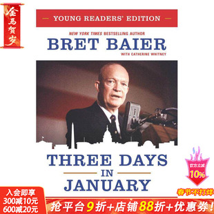 【现货】 Three Days in January: Young Readers’ Editio，一月的三天: 英文原版图书籍进口正版 Baier 儿童分阶阅读