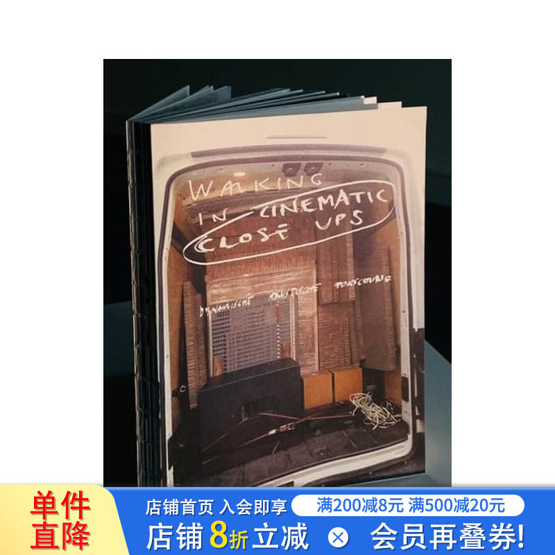 【预售】行走在电影特写镜头中 Walking in Cinematic Close-Ups 原版英文摄影 正版进口书