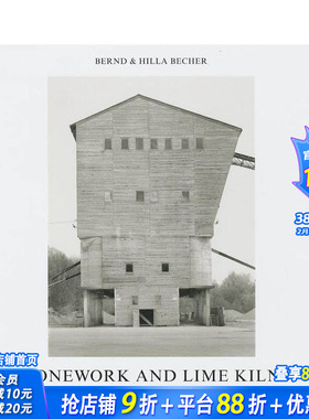 【现货】摄影师Bernd and Hilla Becher：Stonework and Lime Kilns 工业建筑摄影作品集 英文原版进口画册