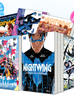 【现货多款选拍】Nightwing夜翼Vol.1-7【2023艾斯纳奖z佳连载】 跃入光明/抓住格雷森/泰坦的时代/恐惧状态等 英文漫画正版进口书