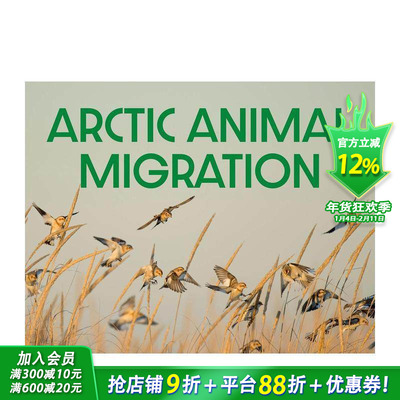 【预售】北极动物迁徙 Arctic Animal Migration 英文儿童插画科普绘本 进口童书