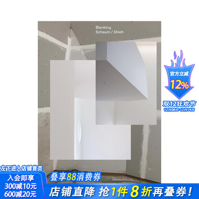 【预售】空白：邵姆/谢建筑项目与思考注释档案 Blanking :An Annotated Archive of Projects... 原版英文建筑设计 正版进口书