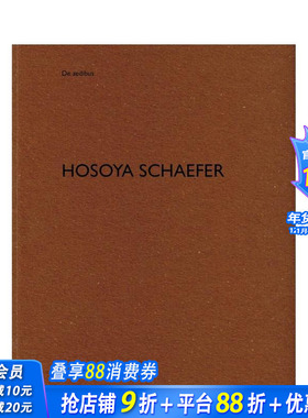 【预售】Hosoya Schaefer建筑事务所 Hosoya Schaefer 原版英文建筑设计 正版进口书