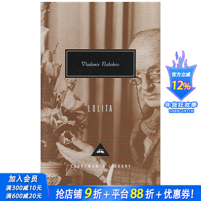 【现货】LOLITA 洛丽塔 Vladimir Nabokov纳博科夫 英文原版小说