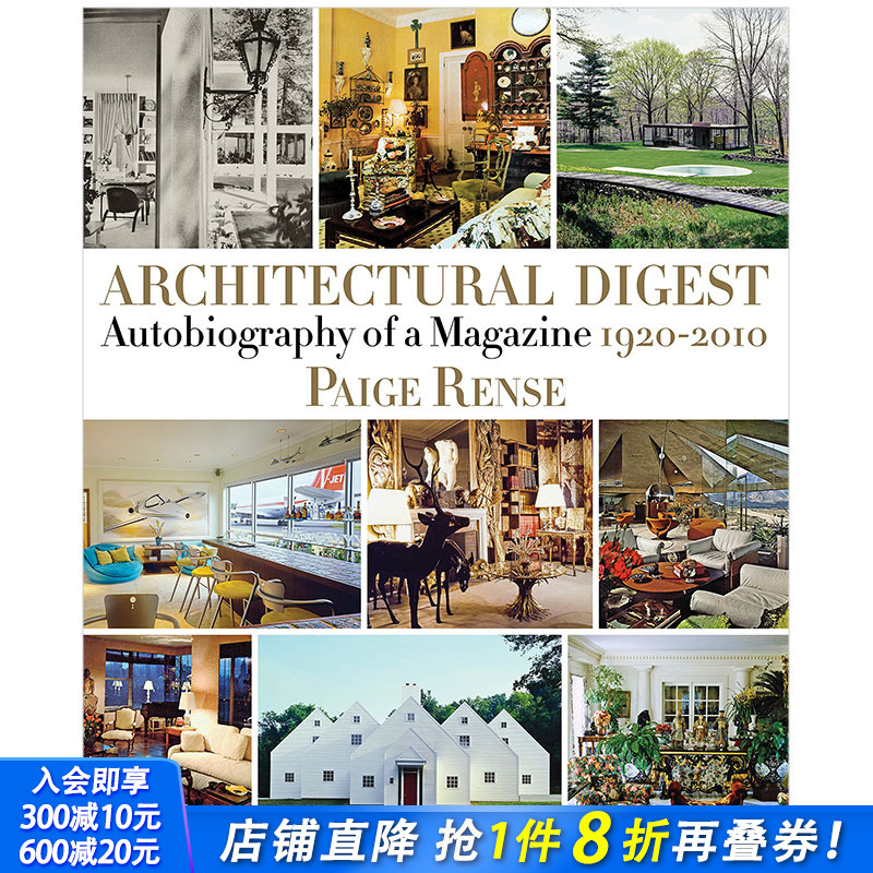 【现货】Autobiography of a Magazine:1920-2010年一本杂志的自传 美国杂志AD建筑文摘