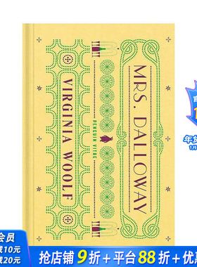 【现货】英文原版 达洛维夫人 【Penguin Vitae】Mrs. Dalloway 英文小说文学 正版进口 善优图书