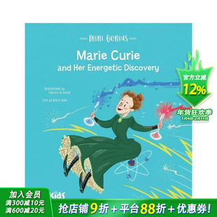 【现货】【小天才】居里夫人与她的能量发现 【Mini Genius】Marie Curie and Her Energetic Discovery 英文儿童故事绘本进口书